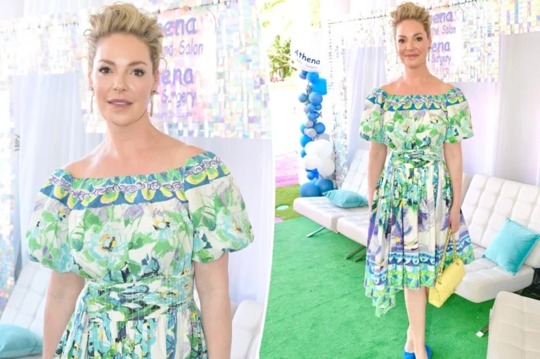 Katherine Heigl torna in grande stile: primo red carpet in 2 anni ad evento benefico